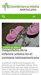 Mobile Screenshot of equidadparalainfancia.org